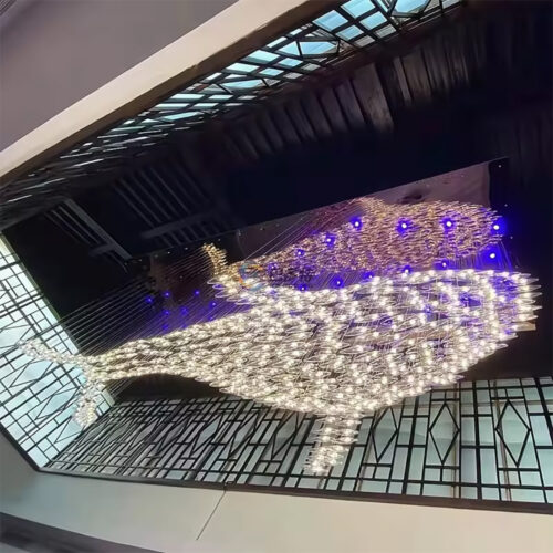 Customized Special-Shaped Designer Chandelier