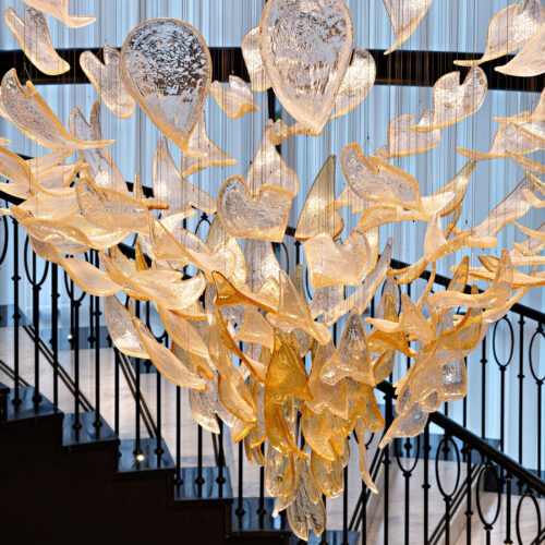 Petal Love Luxury Crystal Chandelier