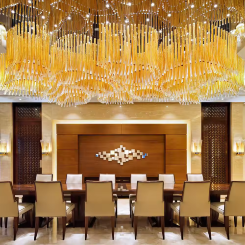 Large Luxury Art Deco Big Hotel Lobby Lighting Chandelier