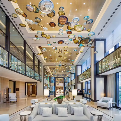 Hotel Project Modern Decorative Ceiling Led Chandelier