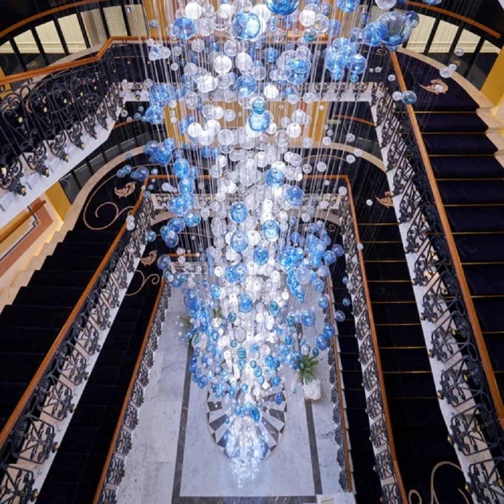 Project Engineering Large Hotel Luxury K9 Crystal Chandelier