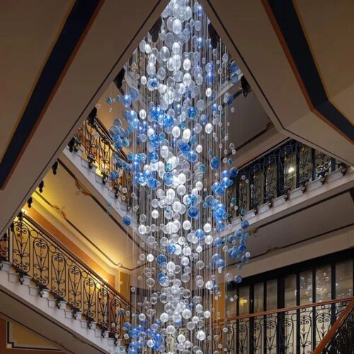 Project Engineering Large Hotel Luxury K9 Crystal Chandelier