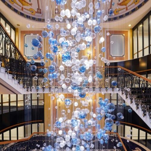 Project Engineering Large Hotel Luxury K9 Crystal Chandelier