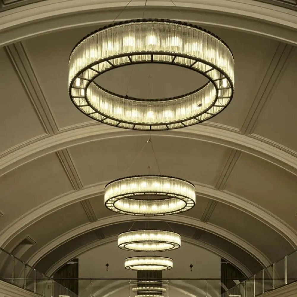 Round Crystal Chandelier