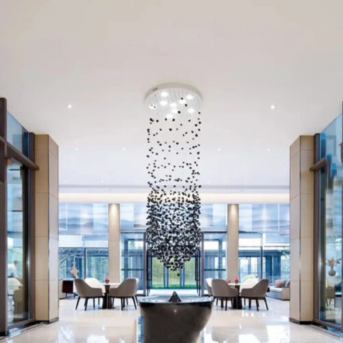 Stone Hanging Chandelier