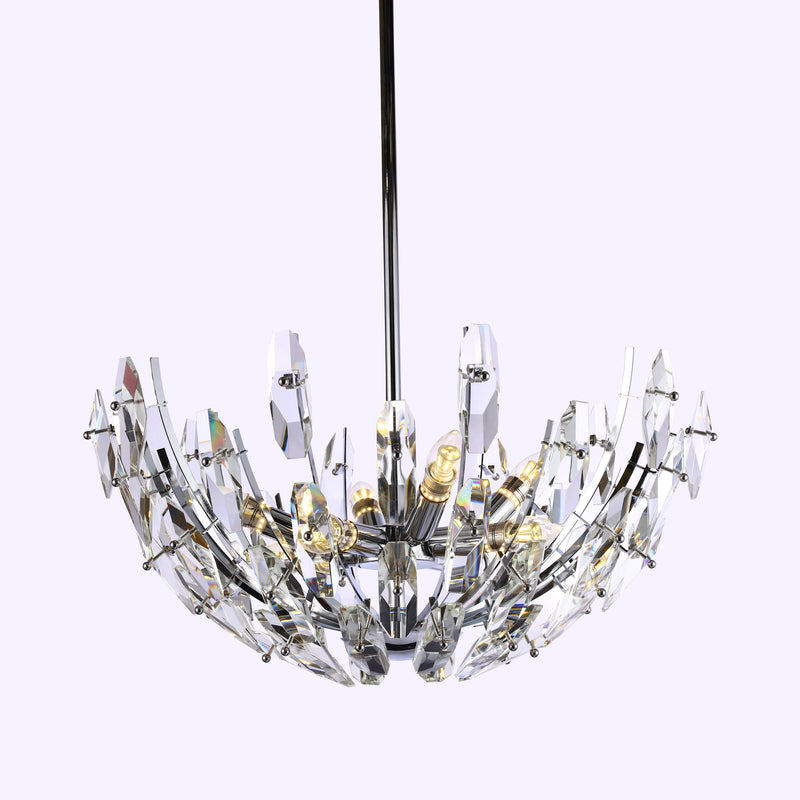 Golden LED Modern Luxury K9 Crystal Ceiling Chandeliers