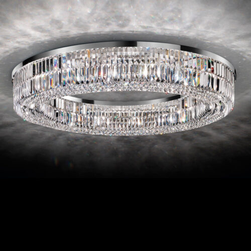 High-Grade Crystal Ceiling Lamp for Modern Minimalist Living Room