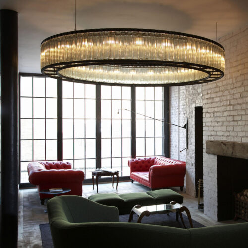 High-Grade Crystal Ceiling Lamp for Modern Minimalist Living Room