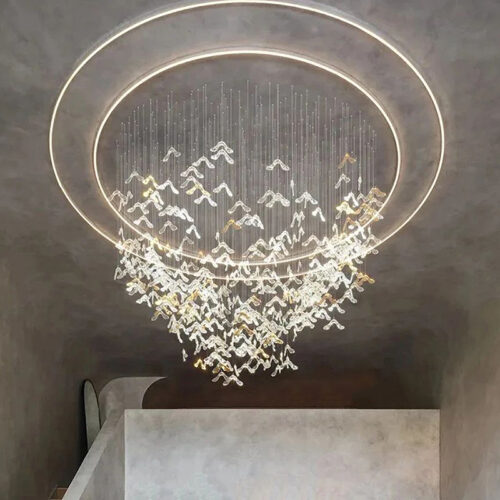 Sprouts Shaped LED Chandelier for Popular Hotel Lobby Villa