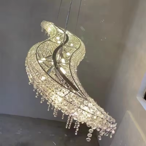 Modern Crystal Chandelier Pendant Light