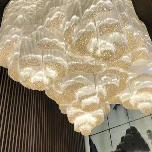 Custom Engineering Cloud Crystal Light Art Combination