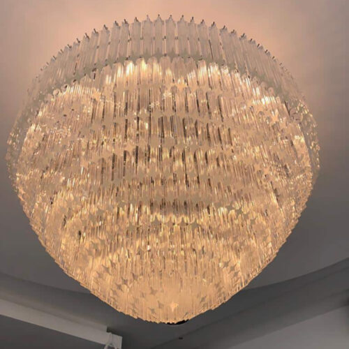 Modern Flush Mounted Project Chandelier from Lighting Factory