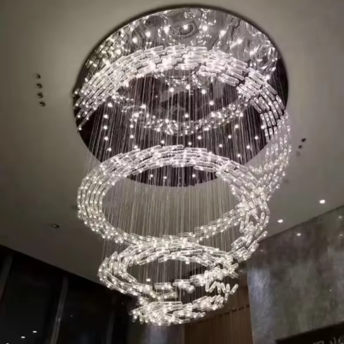 Custom Pendant Light for Large Indoor Decoration Projects in Hotels and Villas