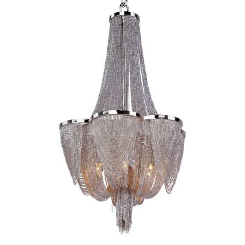 Macrame Chain Chandeliers: Modern Decor for Villa & Hotel Lobbies