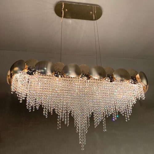 LED Ceiling Pendant Living Room Crystal Luxury Light Modern Chandelier