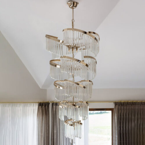 Elevate Your Hotel Lobby with a Stunning Crystal Chandelier