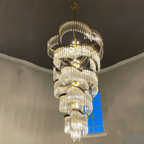 Elevate Your Hotel Lobby with a Stunning Crystal Chandelier