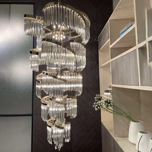 Elevate Your Hotel Lobby with a Stunning Crystal Chandelier