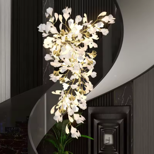 New Product Flower Decoration Hotel Project Chandelier