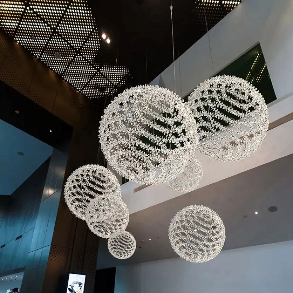 Spark Star Fireworks Ball Pendant Light for Modern Decoration