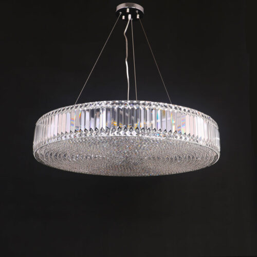 Loft Glass Hanging Exquisite Crystal Chandelier