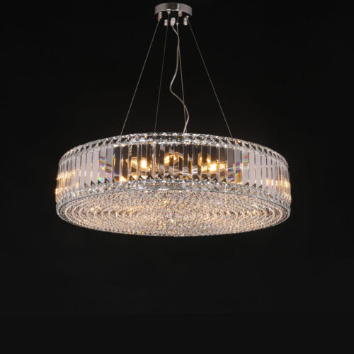 Loft Glass Hanging Exquisite Crystal Chandelier