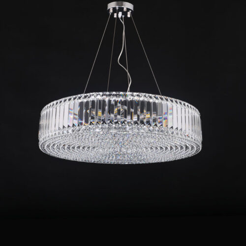 Loft Glass Hanging Exquisite Crystal Chandelier