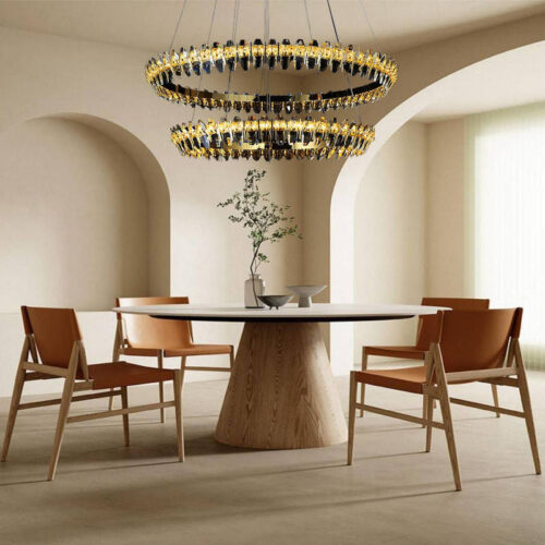 Elevate your space with a luxurious modern style chandelier.