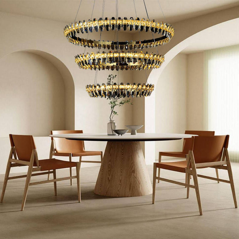 Elevate your space with a luxurious modern style chandelier.