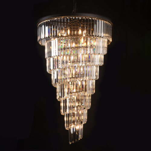 Luxury Crystal LED Chandelier for Living Room