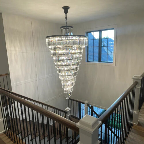 Luxury Crystal LED Chandelier for Living Room