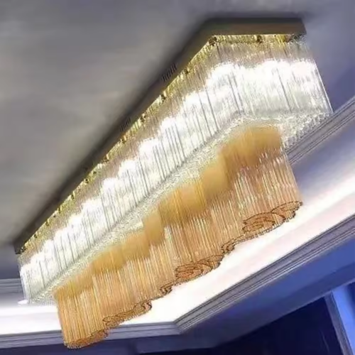 Modern Hotel Lobby Luxury Hanging Lights Ceiling Chandelier