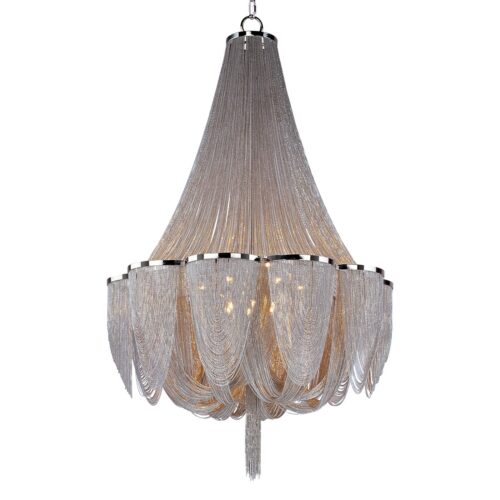 Black Atlantis Chain Chandeliers – Stylish Home Light Fixtures