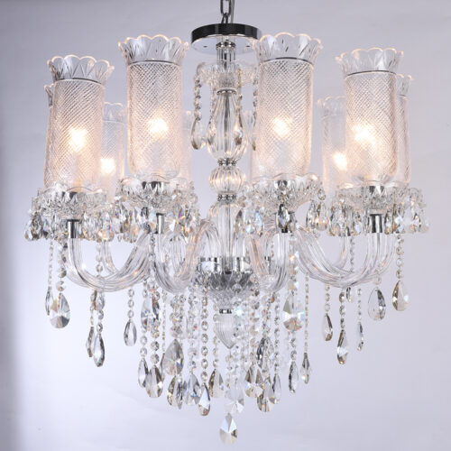 Bohemia Indoor Decoration Glass Chandelier