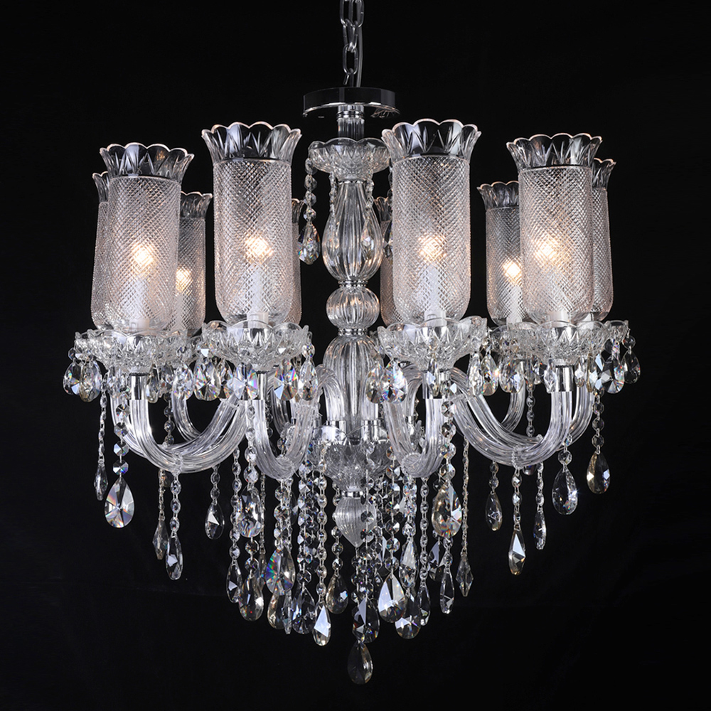 Bohemia Indoor Decoration Glass Chandelier