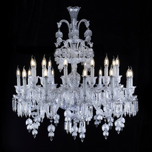 Bohemia Luxury Chandelier: 24 Lights of Exquisite Grandeur for Opulent Spaces