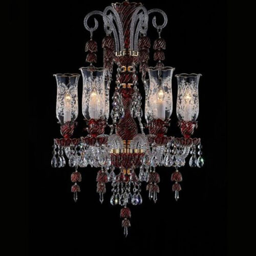 Bohemia Glass Crystal Candle Chandelier