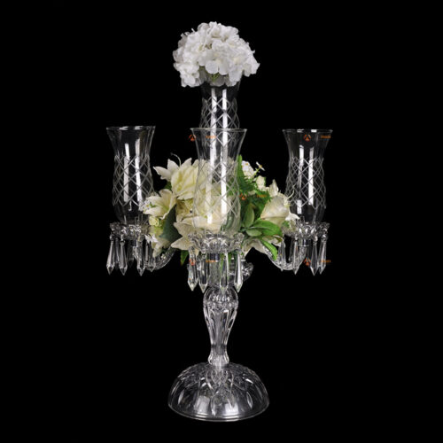 Wedding Crystal Candelabra 5 Head