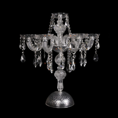 6+1 Head Wedding Crystal Candelabra