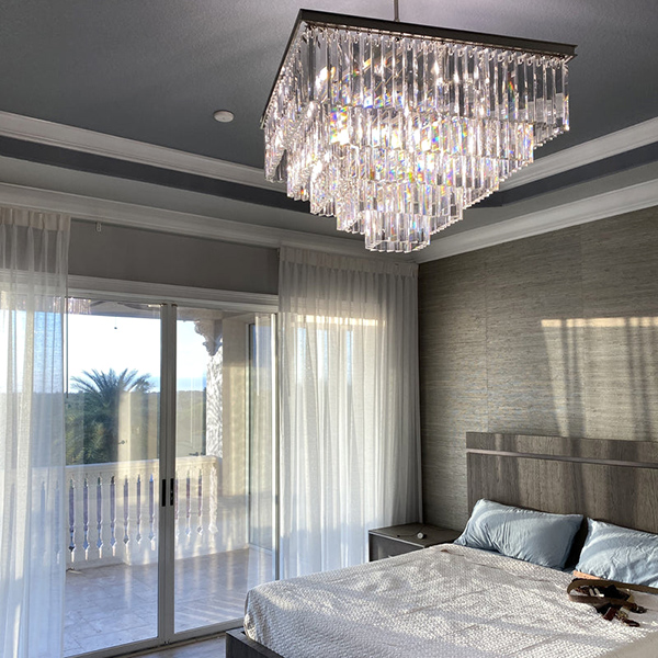 What are Crystal Chandeliers used for