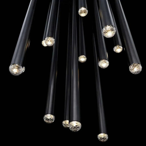 Aluminum Long Linear LED Pendant Lamp for Restaurant Decoration