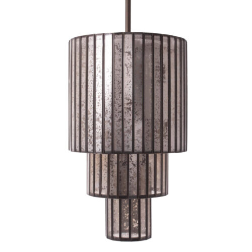 Add a touch of American design to your living room with this decorative chandelier.