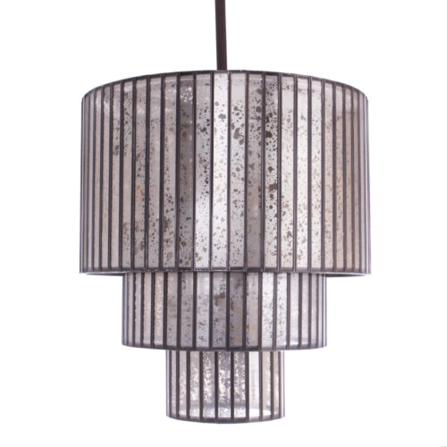 Add a touch of American design to your living room with this decorative chandelier.