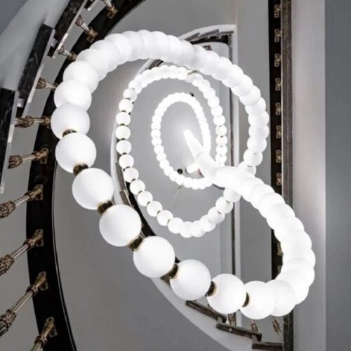 Custom Modern Style Indoor Large Hotel Lobby Decoration Lighting