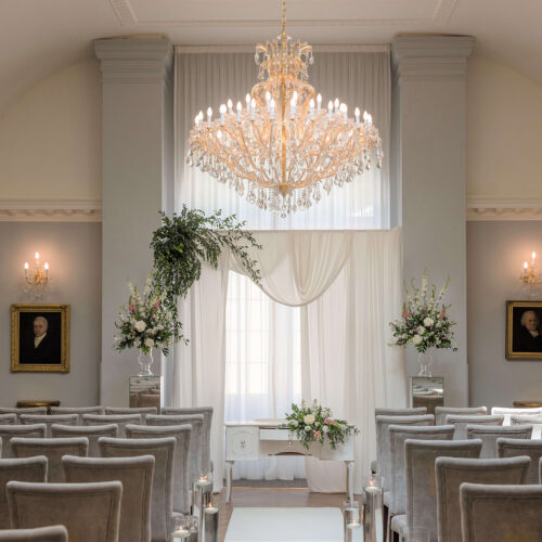 Luxury Large Silver Hanging Crystal Chandelier For Wedding Decoration