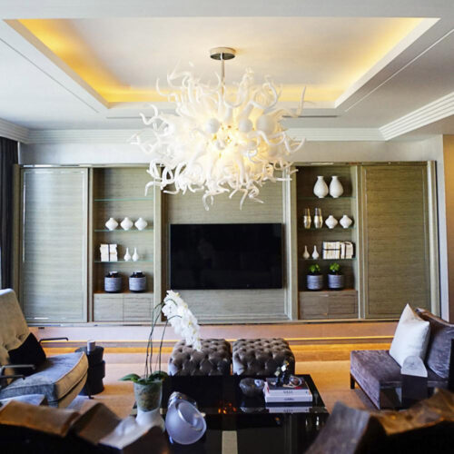 Customized Luxury Murano Glass Chandelier for Decoration