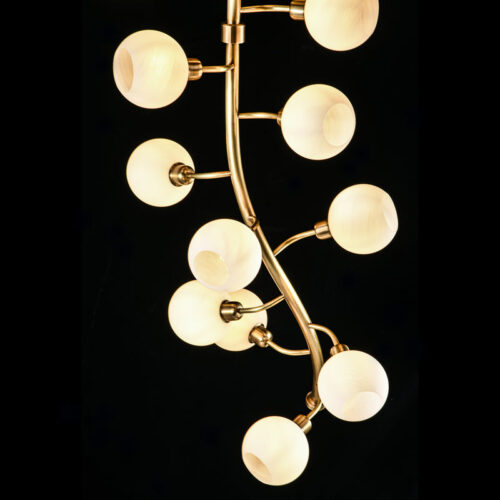 Modern Nordic Pendant Light for Elegant Staircase Chandelier