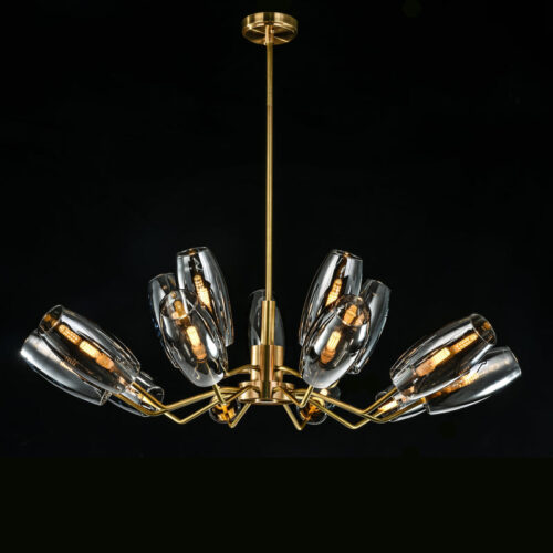 Modern Bedroom Pendant Light with Decorative Iron Ceiling Lamp