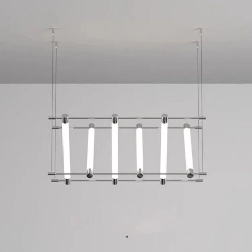 Custom Luxury S Shape Chandelier: Modern Restaurant Elegance