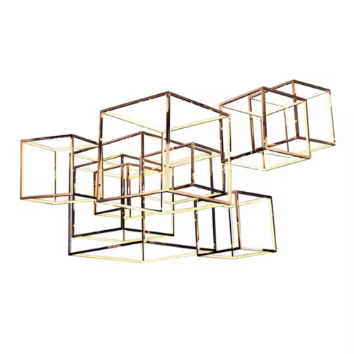 New Rectangle Hanging Lamp for Kitchen, Dining, and Office Meeting Rooms